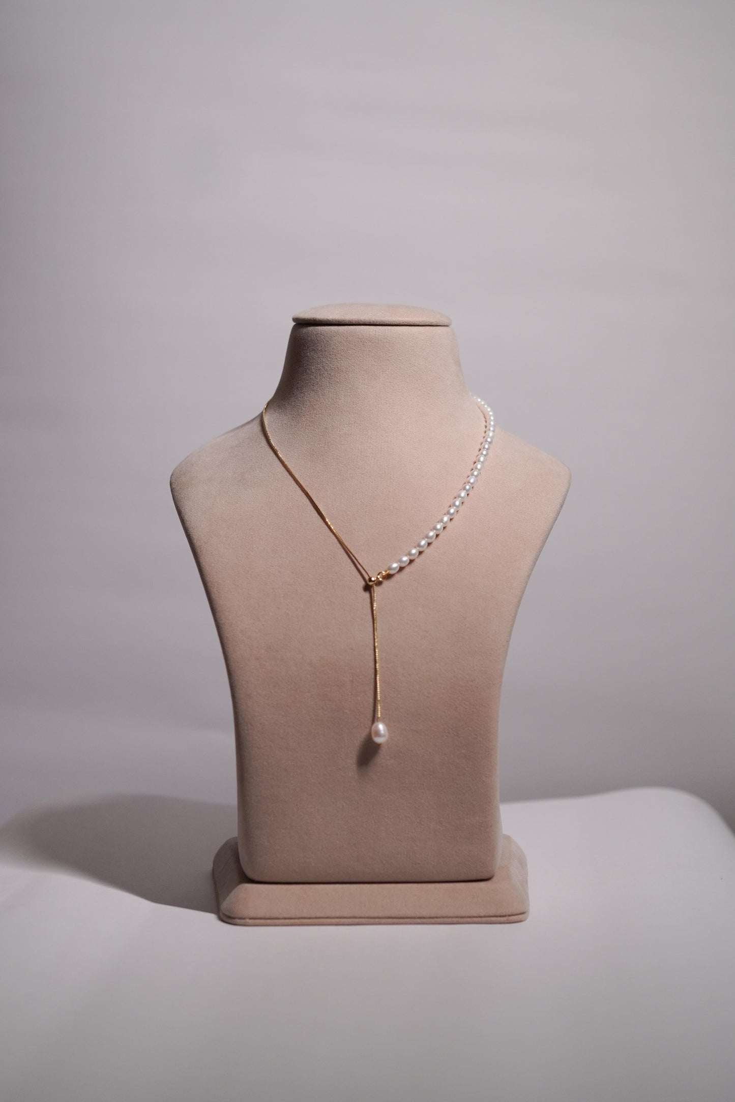 Tassel Adjustable Fresh Water Pearl Necklace