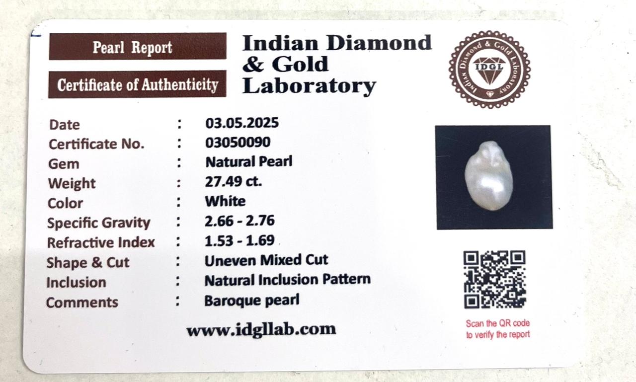 Baroque Pearl pendant