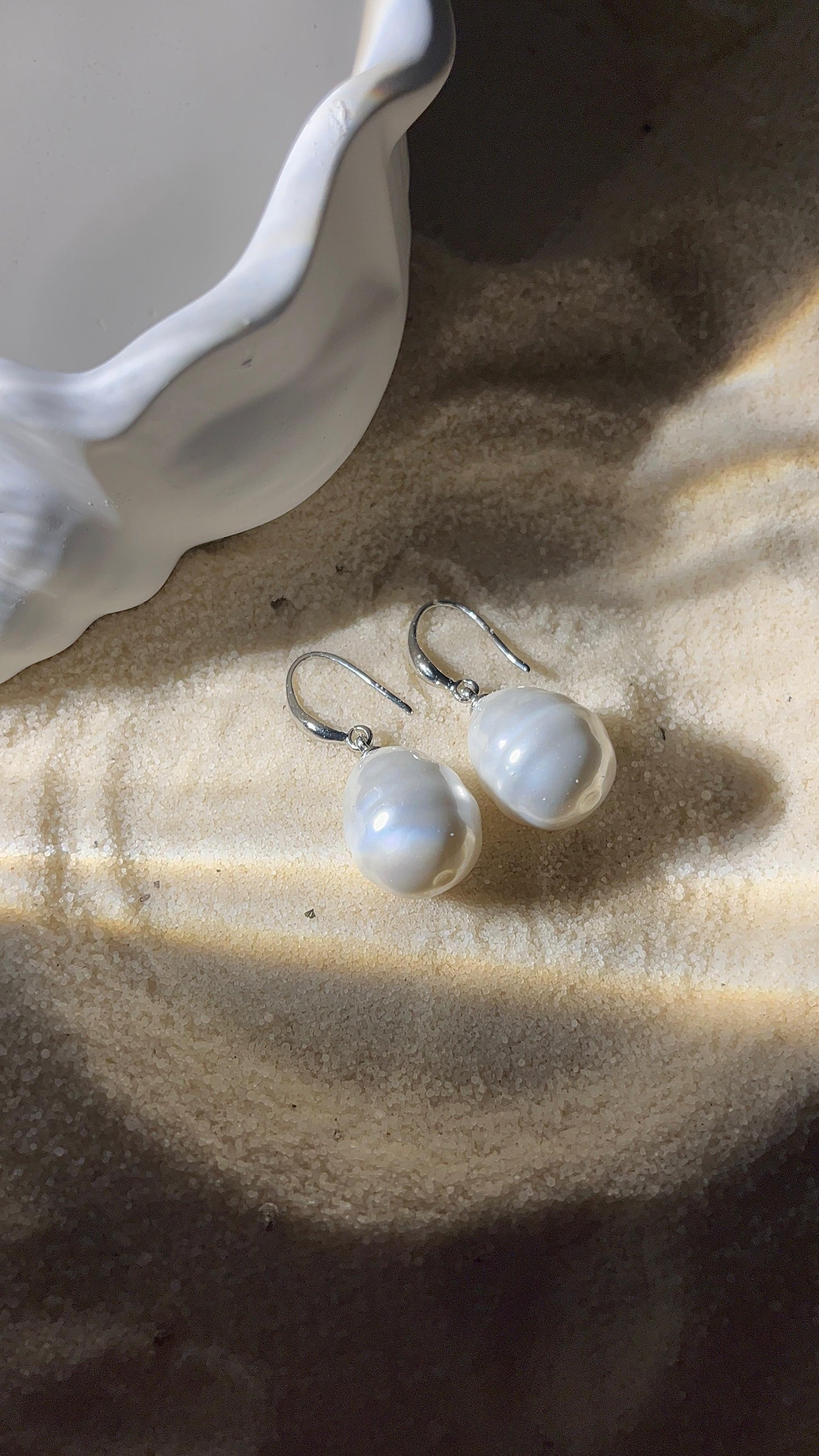 Baroque Pearl Earring