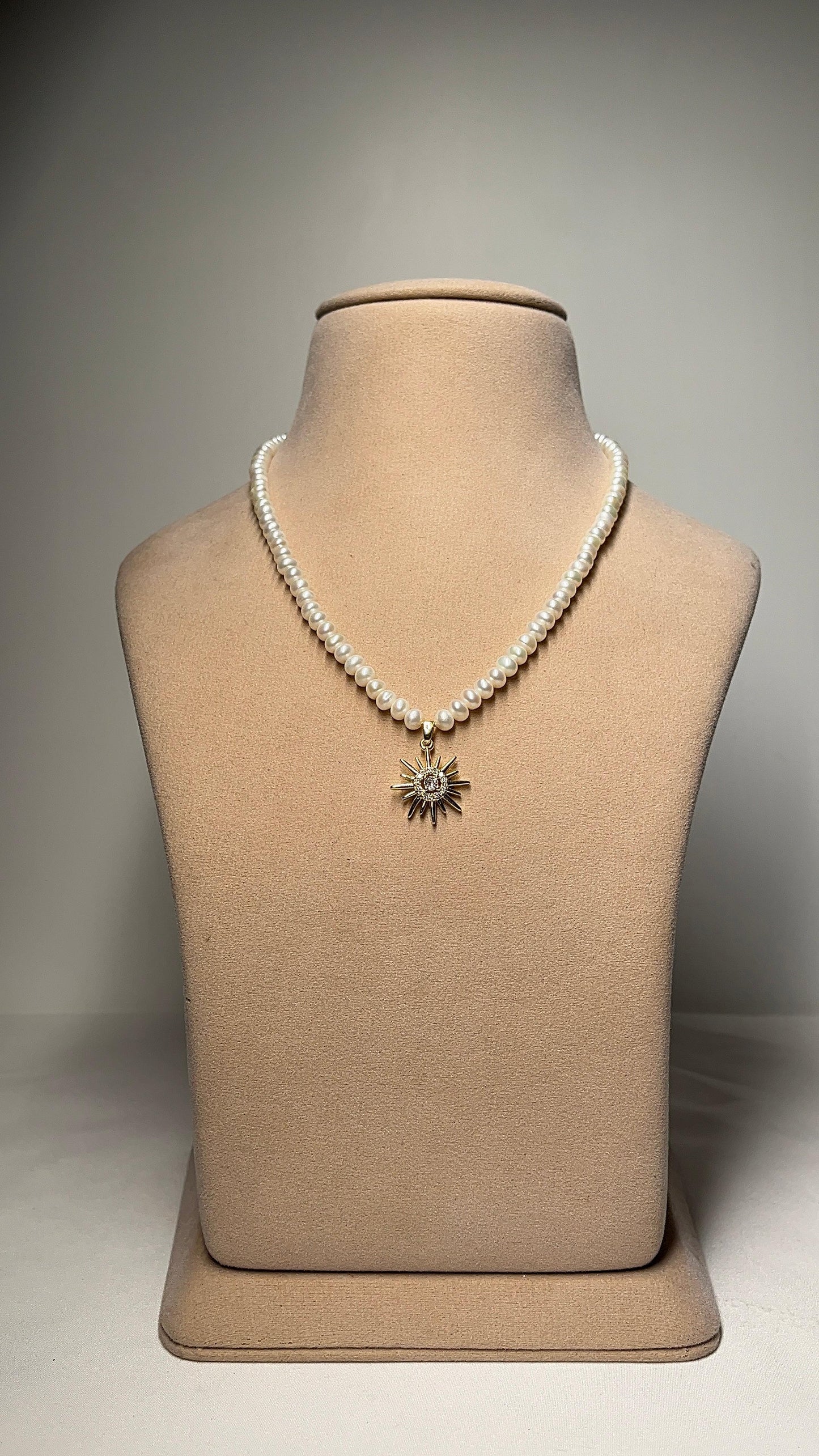 Solaire Fresh Water Pearl Necklace
