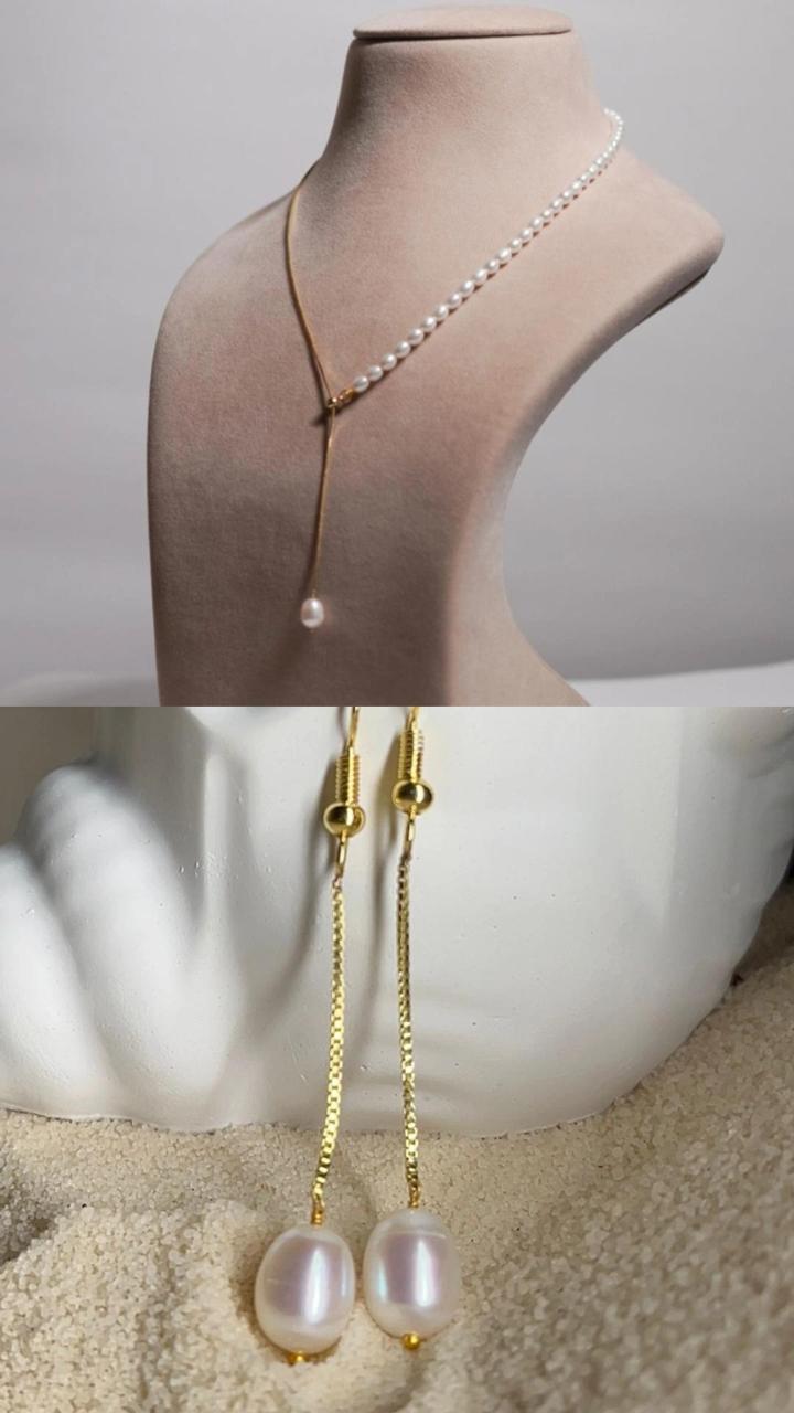 Tassel Fresh Water Pearl Set